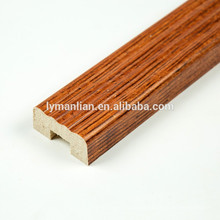 Wood door frame Melamine paper recon wood mouldings